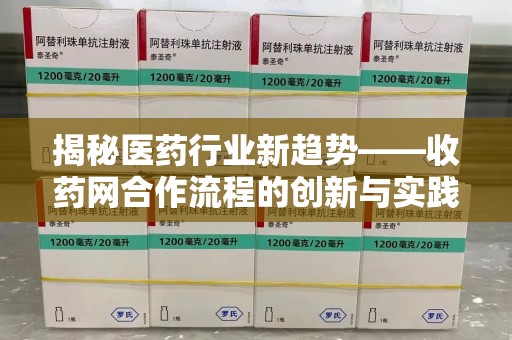 南宁揭秘医药行业新趋势——收药网合作流程的创新与实践